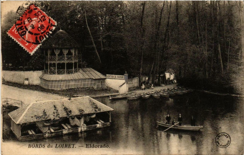 Carte postale ancienne Bords du Loiret Eldorado