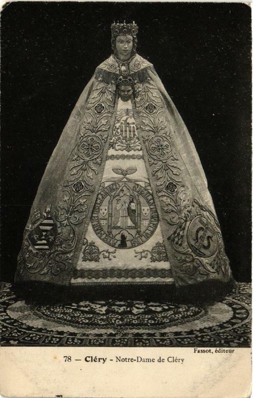 Carte postale ancienne Clery N.-D. de Cléry