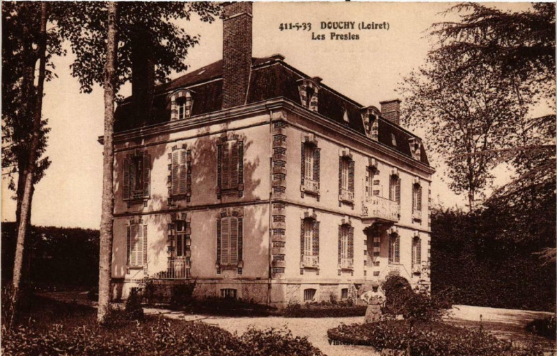 Carte postale ancienne Douchy Les Presles