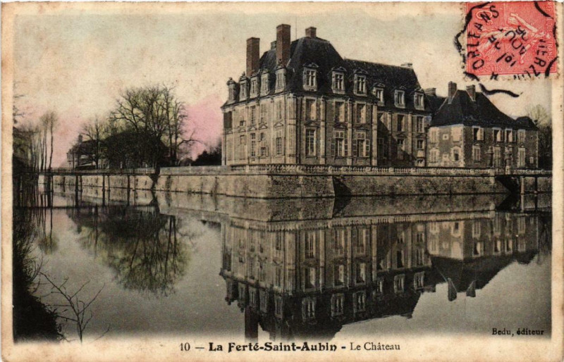 Carte postale ancienne La Ferte-Saint-Aubin Le Chateau