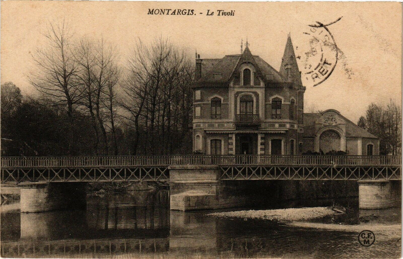 Carte postale ancienne Montargis - Le Tivoli à Montargis