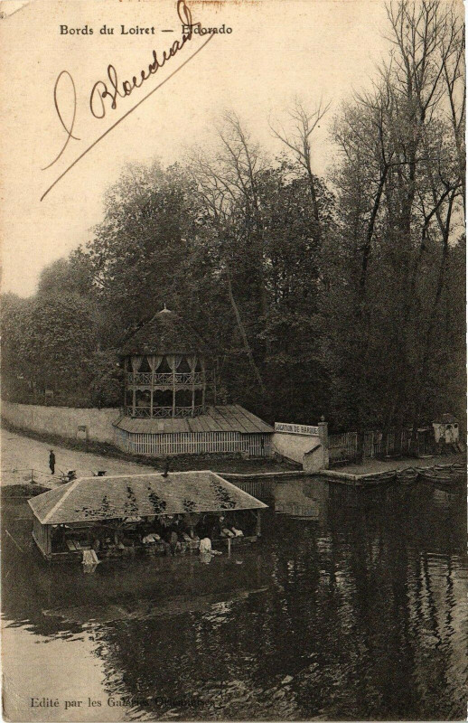 Carte postale ancienne Bords du Loiret - Eldorado