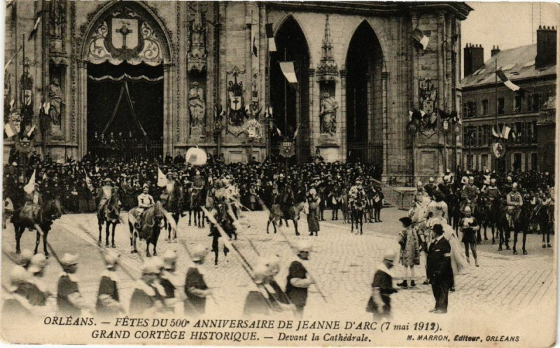 CPA Orléans - Fêtes De Jeanne D'Arc 1913 - Cortège Historique Du 7 Mai