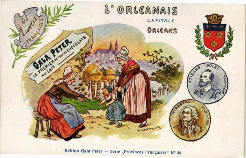 Carte postale ancienne Orleans à Orléans