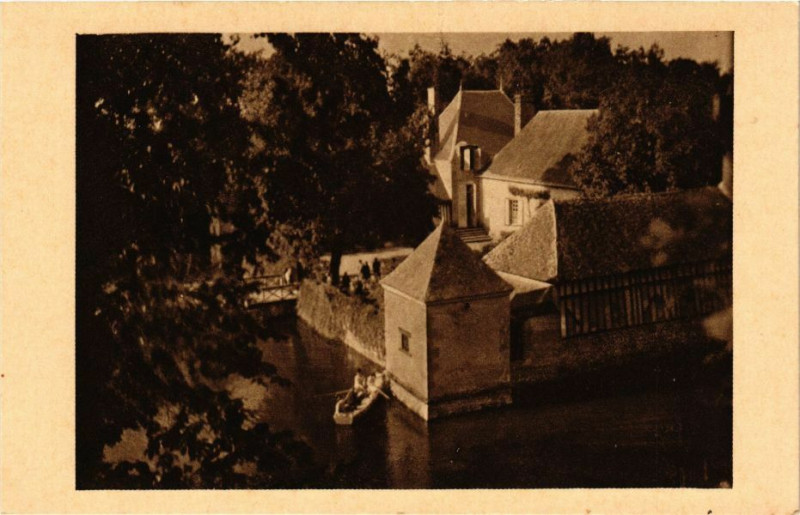 Carte postale ancienne Beauregard - Viglain à Viglain
