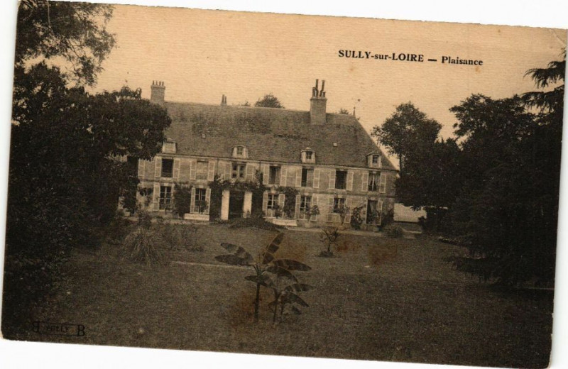 Carte postale ancienne Sully-sur-Loire - Plaisance à Sully-sur-Loire