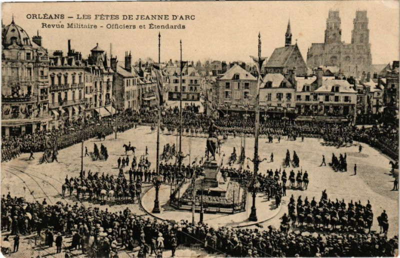 Carte postale ancienne Orleans - Les Fetes de Jeanne d'Arc à Orléans