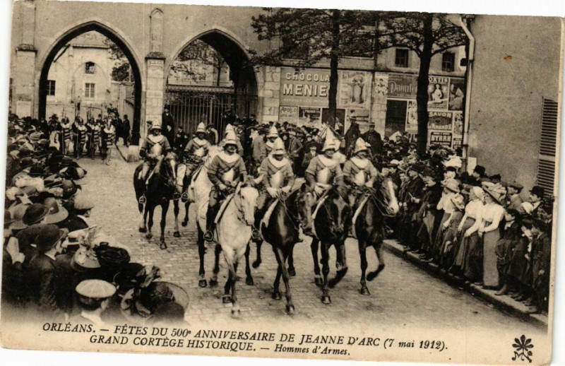 Carte postale ancienne Orleans - Fetes du 500e Anniversaire de Jeanne d'Arc à Orléans