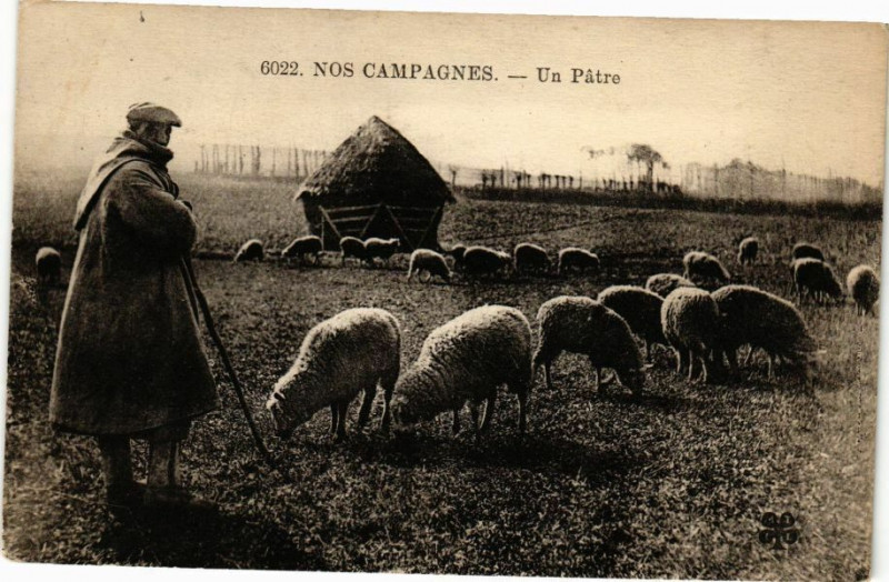 Carte postale ancienne Nos Campagnes - Un Patre