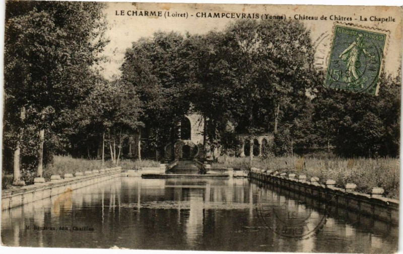 Carte postale ancienne Le Charme - Champcevrais au Charme