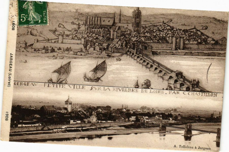 Carte postale ancienne Jargeau à Jargeau