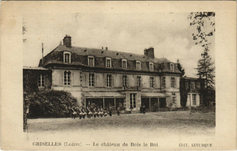 Carte postale ancienne Criselles - Le Chateau de Bois le Roi
