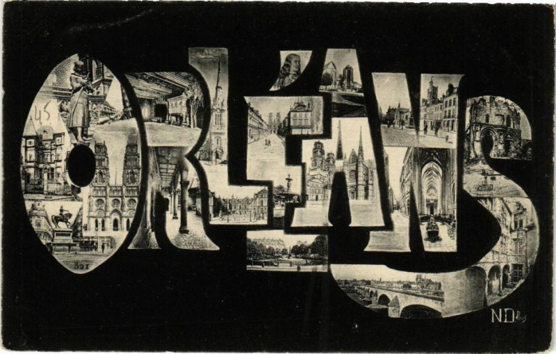 Carte postale ancienne Orleans à Orléans