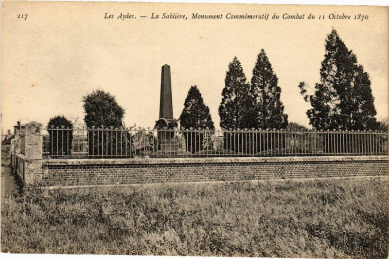 Carte postale ancienne Les Aydes - La Sabliere