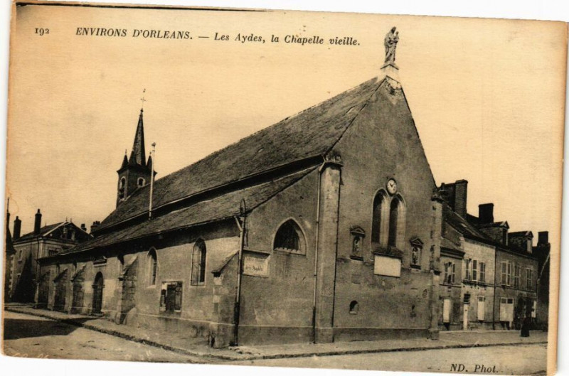 Carte postale ancienne Env. d'Orleans - Les Aydes