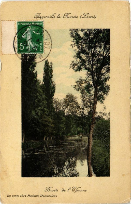 Carte postale ancienne Bords de l'Efsonne