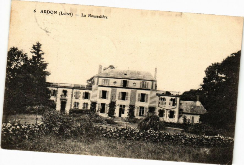 Carte postale ancienne Ardon - La Rousseliere à Ardon