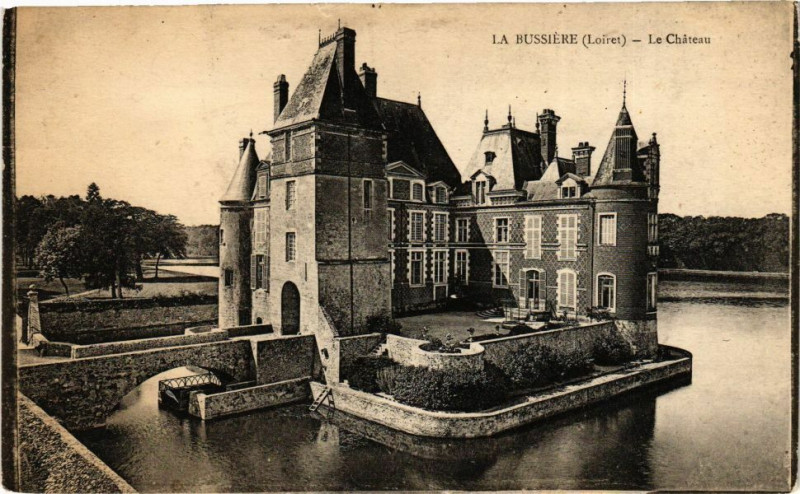 Carte postale ancienne La Buissiere - Le Chateau