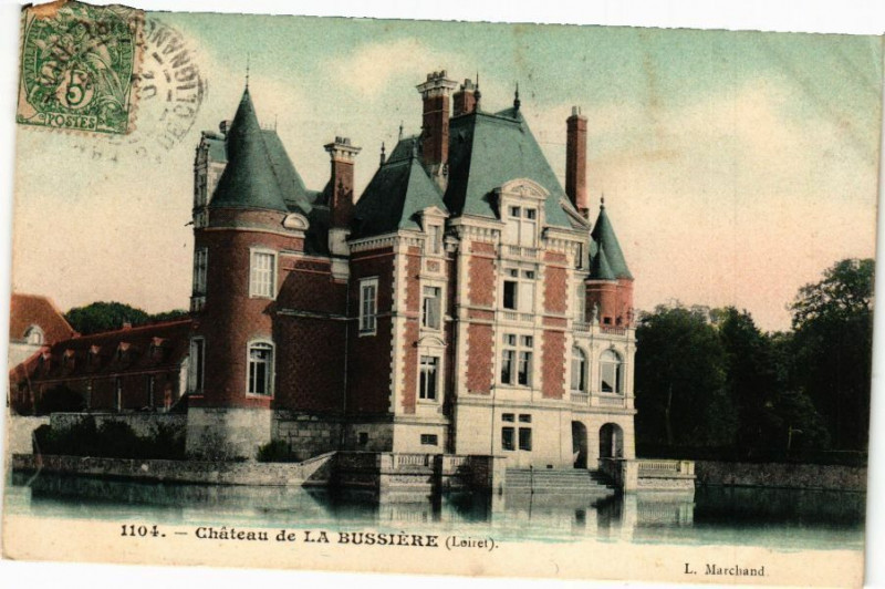 Carte postale ancienne Chateau de La Buissiere