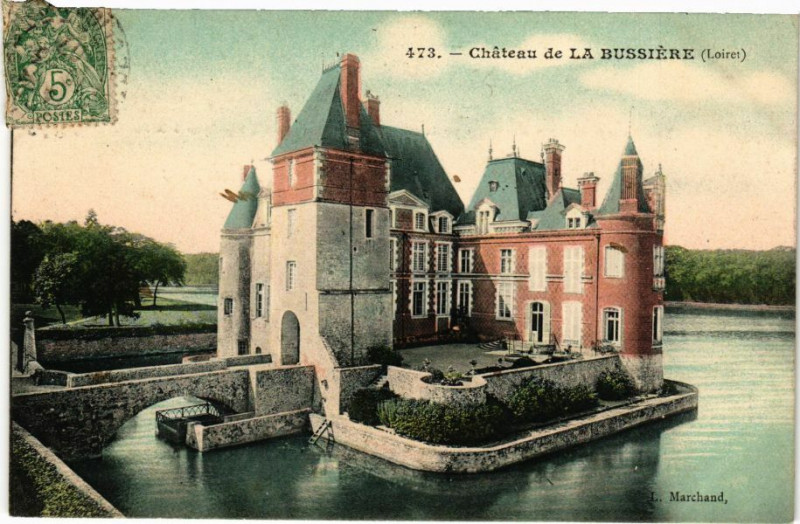 Carte postale ancienne Chateau de La Buissiere