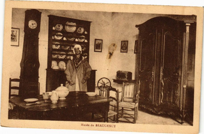 Carte postale ancienne Musée de Beaugency à Beaugency