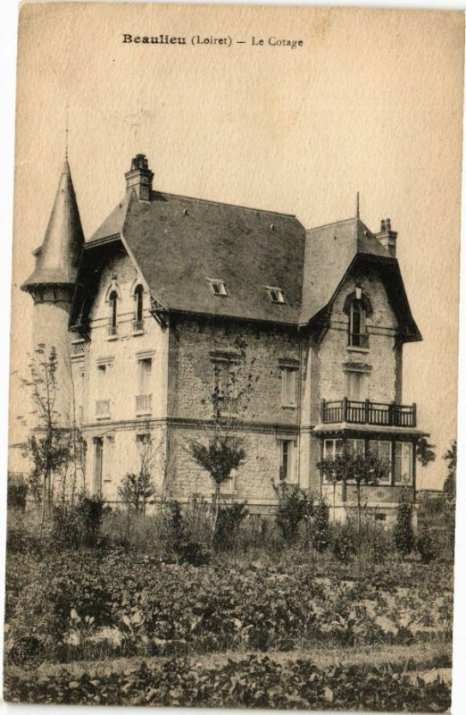 Carte postale ancienne Beaulieu - Le Corage