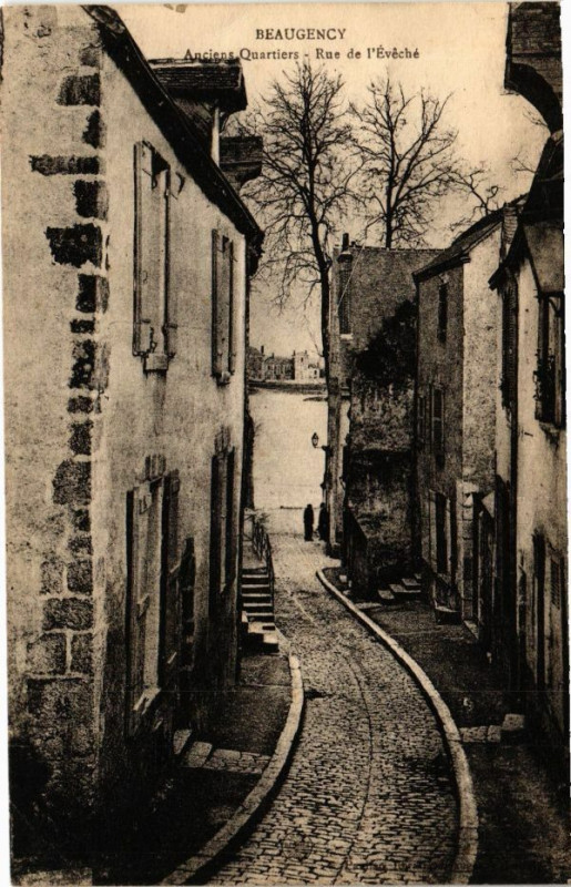 Carte postale ancienne Beaugency - Anciens Quartiers à Beaugency