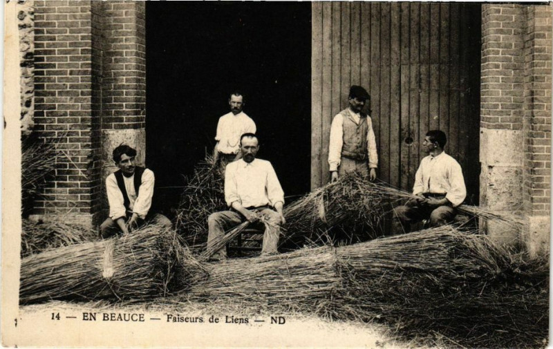 Carte postale ancienne En Beauce - Faiseurs de Liens