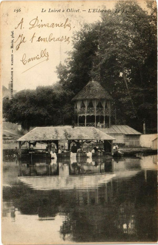 Carte postale ancienne Olivet - L'Eldorado le Loiret à Olivet