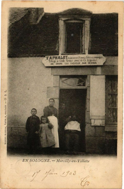 Carte postale ancienne En Sologne - Marcilly-en-Villette à Marcilly-en-Villette