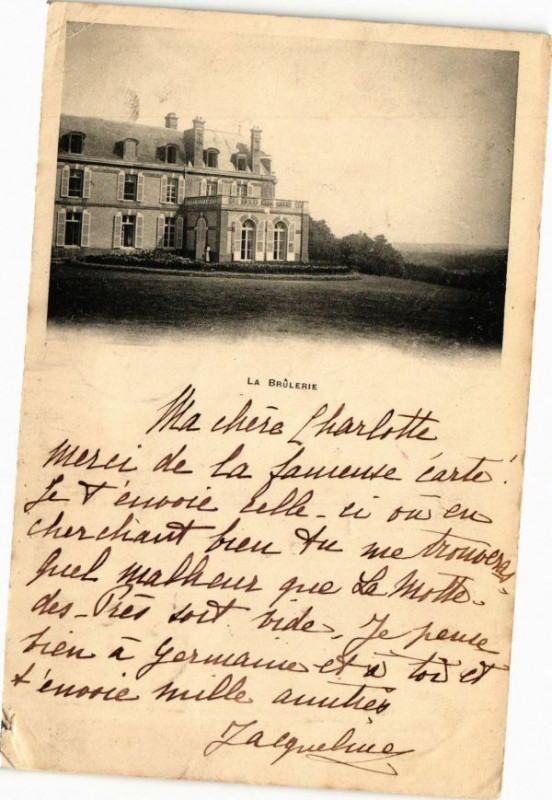 Carte postale ancienne La Brulerie