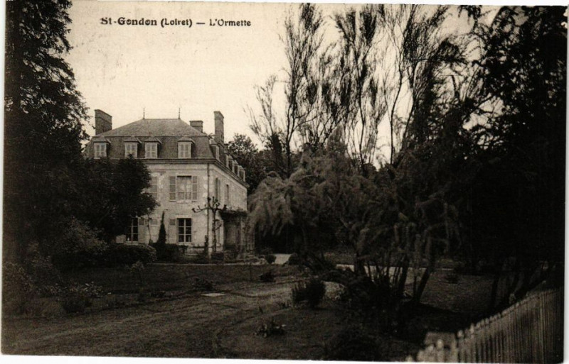 Carte postale ancienne Saint-Gondon-L'Ormette à Saint-Gondon
