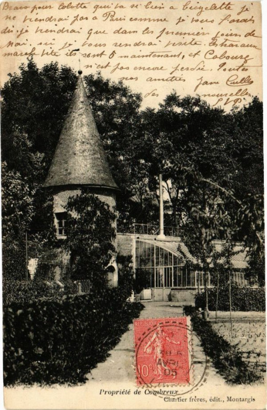 Carte postale ancienne Propr. de Combreux à Combreux