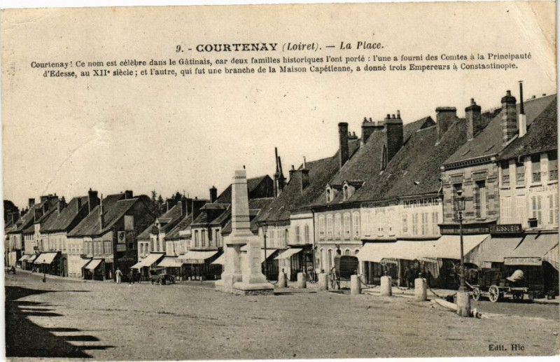 Carte postale ancienne Courtenay-La Place à Courtenay