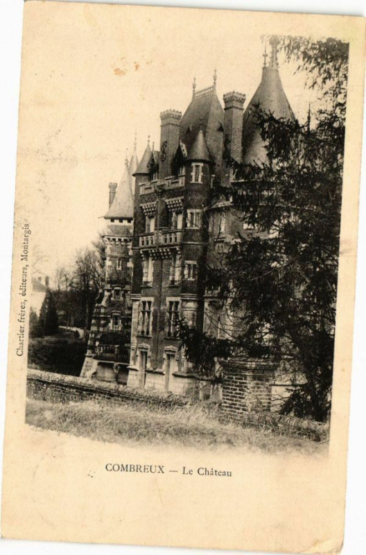 Carte postale ancienne Combreux-Le Chateau à Combreux