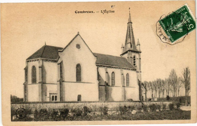 Carte postale ancienne Combreux-L'Eglise à Combreux