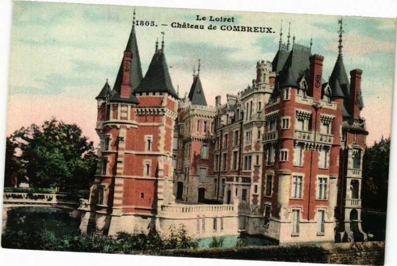 Carte postale ancienne Chateau de Combreux à Combreux