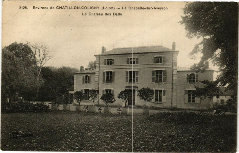 Carte postale ancienne Env. de Chatillon-Coligny - La Chapelle-sur-Aveyron à Châtillon-Coligny