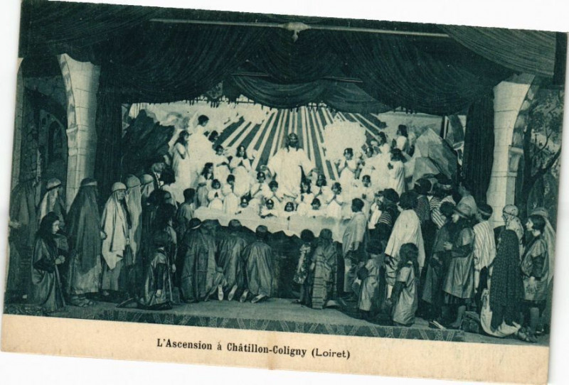 Carte postale ancienne L'Ancension a Chatillon-Coligny - à Châtillon-Coligny