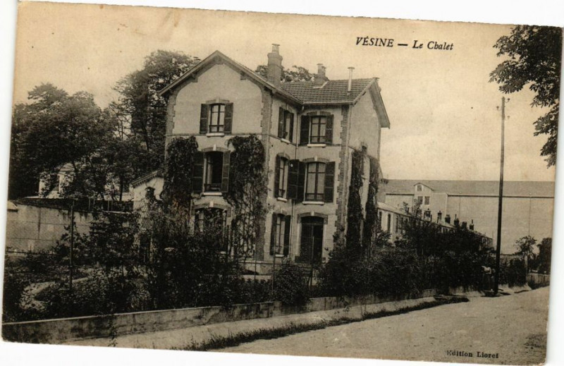 Carte postale ancienne Vesine - Le Chalet