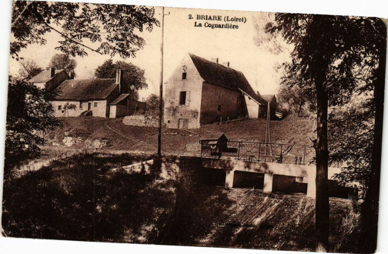 Carte postale ancienne Briare - La Cognardiere à Briare