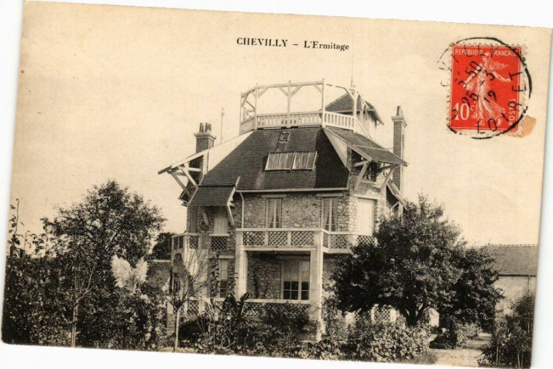 Carte postale ancienne Chevilly - L'Ermitage à Chevilly