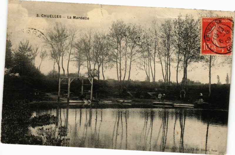 Carte postale ancienne Chuelles - La Mardelle à Chuelles