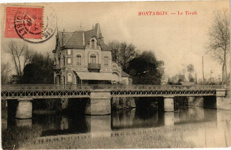 Carte postale ancienne Montargis - Le Tivoli à Montargis