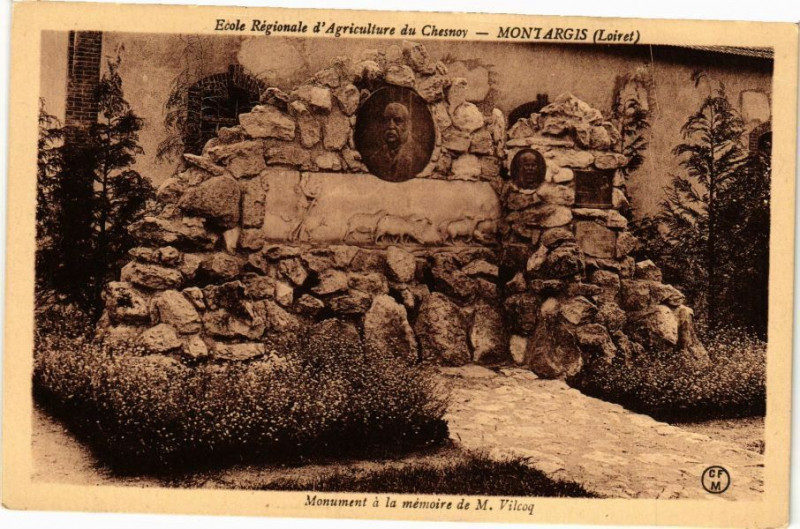 Carte postale ancienne Ecole Regionale d'Agriculture du Chesnov - Montargis - à Montargis
