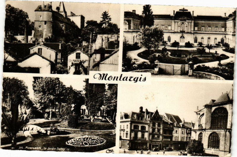 Carte postale ancienne Montargis à Montargis