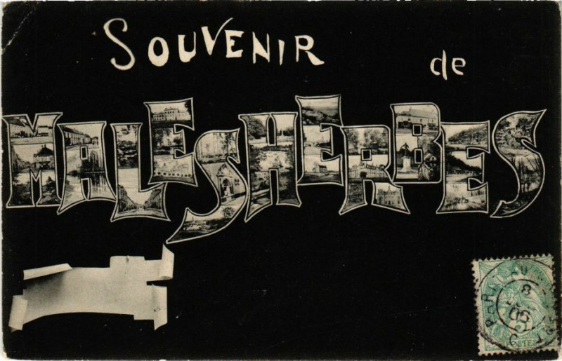 Carte postale ancienne Souvenir de Malesherbes