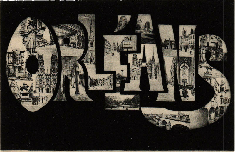 Carte postale ancienne Orleans à Orléans