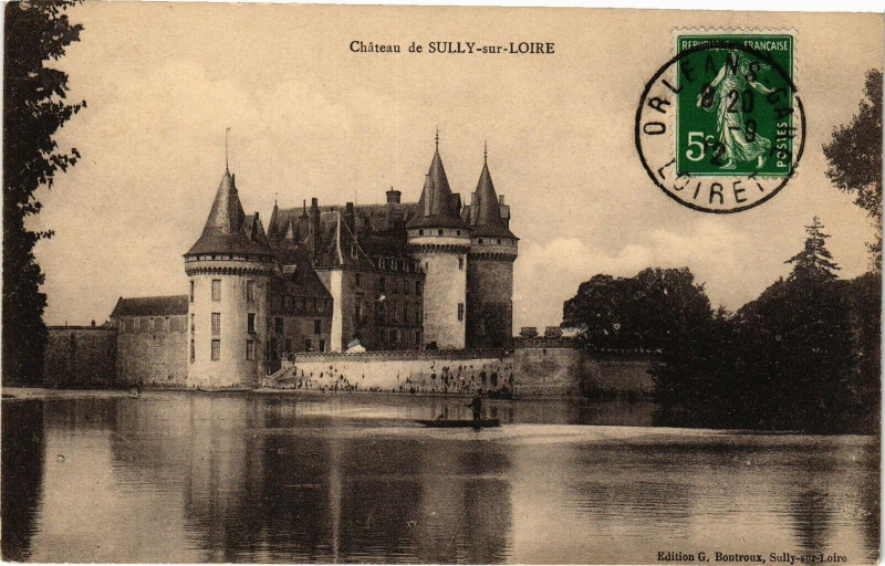 Carte postale ancienne Chateau de Suly - sue-Loire