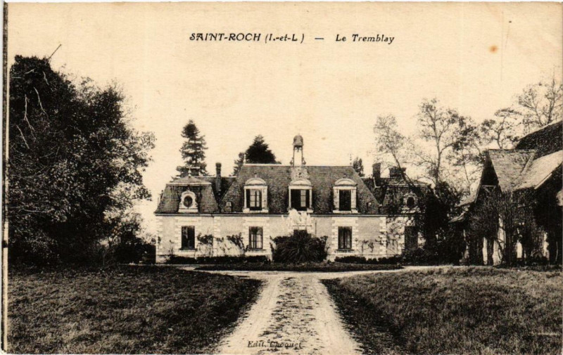 Carte postale ancienne Saint-Roch Le Tremblay à Saint-Roch